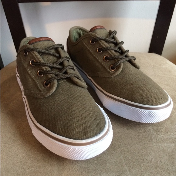 Big boy olive green dress shoes 3y - Picture 2 of 5